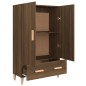 vidaXL Highboard Braun Eichen-Optik 70x31x115 cm Holzwerkstoff vidaXL Highboard Braun Eichen-Optik 70x31x115 cm Holzwerkstoff