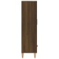 vidaXL Highboard Braun Eichen-Optik 70x31x115 cm Holzwerkstoff vidaXL Highboard Braun Eichen-Optik 70x31x115 cm Holzwerkstoff