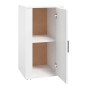 vidaXL Sideboard Weiß 40x33x70 cm Holzwerkstoff vidaXL Sideboard Weiß 40x33x70 cm Holzwerkstoff