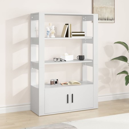 vidaXL Sideboard Weiß 80x30x119,5 cm Holzwerkstoff