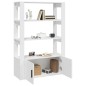 vidaXL Sideboard Weiß 80x30x119,5 cm Holzwerkstoff vidaXL Sideboard Weiß 80x30x119,5 cm Holzwerkstoff