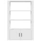 vidaXL Sideboard Weiß 80x30x119,5 cm Holzwerkstoff vidaXL Sideboard Weiß 80x30x119,5 cm Holzwerkstoff