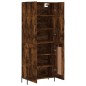 Highboard Räuchereiche 69,5x34x180 cm Holzwerkstoff Highboard Räuchereiche 69,5x34x180 cm Holzwerkstoff