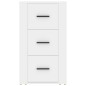vidaXL Sideboard Weiß 40x33x70 cm Holzwerkstoff vidaXL Sideboard Weiß 40x33x70 cm Holzwerkstoff