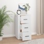 vidaXL Sideboard Weiß 40x33x70 cm Holzwerkstoff vidaXL Sideboard Weiß 40x33x70 cm Holzwerkstoff