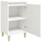 vidaXL Nachttisch Weiß 40x35x70 cm Holzwerkstoff vidaXL Nachttisch Weiß 40x35x70 cm Holzwerkstoff