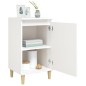 vidaXL Nachttische 2 Stk. Hochglanz-Weiß 40x35x70 cm Holzwerkstoff vidaXL Nachttische 2 Stk. Hochglanz-Weiß 40x35x70 cm Holzwerkstoff