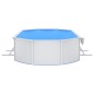 vidaXL Pool mit Sicherheitsleiter 610x360x120 cm vidaXL Pool mit Sicherheitsleiter 610x360x120 cm
