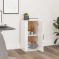 vidaXL Sideboard Hochglanz-Weiß 40x33x70 cm Holzwerkstoff vidaXL Sideboard Hochglanz-Weiß 40x33x70 cm Holzwerkstoff