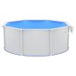 vidaXL Pool mit Sicherheitsleiter 360x120 cm vidaXL Pool mit Sicherheitsleiter 360x120 cm