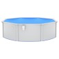 vidaXL Pool mit Sicherheitsleiter 460x120 cm vidaXL Pool mit Sicherheitsleiter 460x120 cm