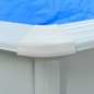 vidaXL Pool mit Sicherheitsleiter 460x120 cm vidaXL Pool mit Sicherheitsleiter 460x120 cm