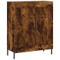 Highboard Räuchereiche 69,5x34x180 cm Holzwerkstoff Highboard Räuchereiche 69,5x34x180 cm Holzwerkstoff