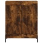 Highboard Räuchereiche 69,5x34x180 cm Holzwerkstoff Highboard Räuchereiche 69,5x34x180 cm Holzwerkstoff