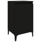 vidaXL Nachttische 2 Stk. Schwarz 40x35x70 cm Holzwerkstoff vidaXL Nachttische 2 Stk. Schwarz 40x35x70 cm Holzwerkstoff