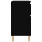 vidaXL Sideboard Schwarz 60x35x70 cm Holzwerkstoff vidaXL Sideboard Schwarz 60x35x70 cm Holzwerkstoff