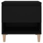 vidaXL Nachttisch Schwarz 50x46x50 cm Holzwerkstoff vidaXL Nachttisch Schwarz 50x46x50 cm Holzwerkstoff