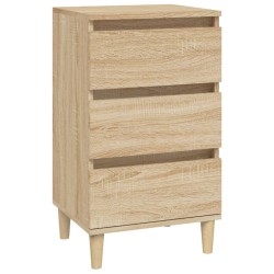 vidaXL Nachttisch Sonoma-Eiche 40x35x70 cm Holzwerkstoff