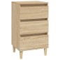 vidaXL Nachttisch Sonoma-Eiche 40x35x70 cm Holzwerkstoff