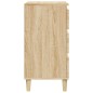 vidaXL Nachttisch Sonoma-Eiche 40x35x70 cm Holzwerkstoff