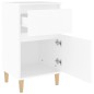 vidaXL Nachttische 2 Stk. Weiß 40x35x70 cm vidaXL Nachttische 2 Stk. Weiß 40x35x70 cm