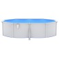 vidaXL Pool mit Sandfilterpumpe 490x360x120 cm vidaXL Pool mit Sandfilterpumpe 490x360x120 cm