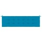 Gartenbank-Auflage Blau 180x50x3 cm Oxford-Gewebe Gartenbank-Auflage Blau 180x50x3 cm Oxford-Gewebe