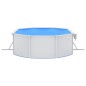 vidaXL Pool mit Sandfilterpumpe 490x360x120 cm vidaXL Pool mit Sandfilterpumpe 490x360x120 cm