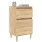 vidaXL Nachttische 2 Stk. Sonoma-Eiche 40x35x70 cm vidaXL Nachttische 2 Stk. Sonoma-Eiche 40x35x70 cm