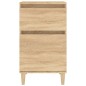 vidaXL Nachttische 2 Stk. Sonoma-Eiche 40x35x70 cm vidaXL Nachttische 2 Stk. Sonoma-Eiche 40x35x70 cm