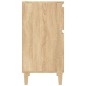 vidaXL Nachttische 2 Stk. Sonoma-Eiche 40x35x70 cm vidaXL Nachttische 2 Stk. Sonoma-Eiche 40x35x70 cm