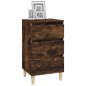 vidaXL Nachttisch Räuchereiche 40x35x70 cm Holzwerkstoff vidaXL Nachttisch Räuchereiche 40x35x70 cm Holzwerkstoff