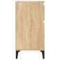 vidaXL Nachttische 2 Stk. Sonoma-Eiche 40x35x70 cm