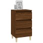 vidaXL Nachttisch Braun Eichen-Optik 40x35x70 cm Holzwerkstoff vidaXL Nachttisch Braun Eichen-Optik 40x35x70 cm Holzwerkstoff