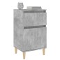 vidaXL Nachttische 2 Stk. Betongrau 40x35x70 cm vidaXL Nachttische 2 Stk. Betongrau 40x35x70 cm