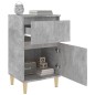 vidaXL Nachttische 2 Stk. Betongrau 40x35x70 cm vidaXL Nachttische 2 Stk. Betongrau 40x35x70 cm