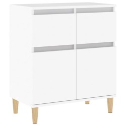 vidaXL Sideboard Weiß 60x35x70 cm Holzwerkstoff