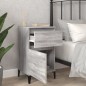 vidaXL Nachttische 2 Stk. Grau Sonoma 40x35x70 cm vidaXL Nachttische 2 Stk. Grau Sonoma 40x35x70 cm