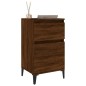 vidaXL Nachttische 2 Stk. Braun Eichen-Optik 40x35x70 cm vidaXL Nachttische 2 Stk. Braun Eichen-Optik 40x35x70 cm