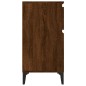 vidaXL Nachttische 2 Stk. Braun Eichen-Optik 40x35x70 cm vidaXL Nachttische 2 Stk. Braun Eichen-Optik 40x35x70 cm