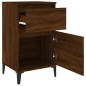 vidaXL Nachttische 2 Stk. Braun Eichen-Optik 40x35x70 cm vidaXL Nachttische 2 Stk. Braun Eichen-Optik 40x35x70 cm