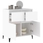 vidaXL Sideboard Weiß 60x35x70 cm Holzwerkstoff vidaXL Sideboard Weiß 60x35x70 cm Holzwerkstoff