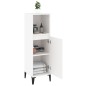 vidaXL Badschrank Weiß 30x30x100 cm Holzwerkstoff vidaXL Badschrank Weiß 30x30x100 cm Holzwerkstoff