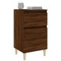 vidaXL Nachttische 2 Stk. Braun Eichen-Optik 40x35x70 cm vidaXL Nachttische 2 Stk. Braun Eichen-Optik 40x35x70 cm