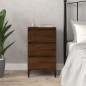 vidaXL Nachttisch Braun Eichen-Optik 40x35x70 cm Holzwerkstoff vidaXL Nachttisch Braun Eichen-Optik 40x35x70 cm Holzwerkstoff