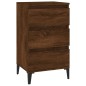 vidaXL Nachttisch Braun Eichen-Optik 40x35x70 cm Holzwerkstoff vidaXL Nachttisch Braun Eichen-Optik 40x35x70 cm Holzwerkstoff
