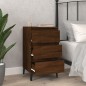 vidaXL Nachttisch Braun Eichen-Optik 40x35x70 cm Holzwerkstoff vidaXL Nachttisch Braun Eichen-Optik 40x35x70 cm Holzwerkstoff