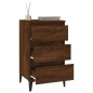 vidaXL Nachttisch Braun Eichen-Optik 40x35x70 cm Holzwerkstoff vidaXL Nachttisch Braun Eichen-Optik 40x35x70 cm Holzwerkstoff
