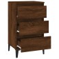 vidaXL Nachttisch Braun Eichen-Optik 40x35x70 cm Holzwerkstoff vidaXL Nachttisch Braun Eichen-Optik 40x35x70 cm Holzwerkstoff