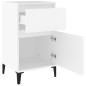 vidaXL Nachttisch Weiß 40x35x70 cm vidaXL Nachttisch Weiß 40x35x70 cm